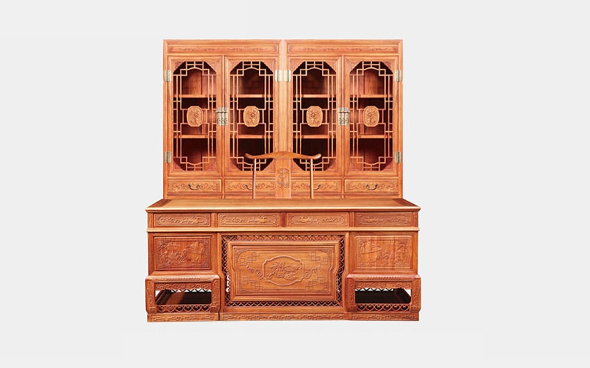 漢宮書桌書柜