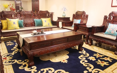 紅酸枝彪云沙發