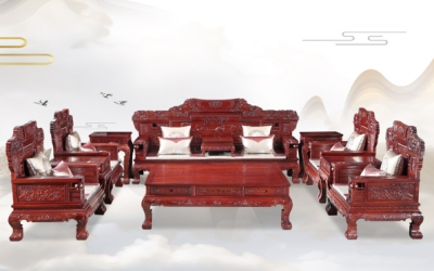 紅酸枝寶馬沙發